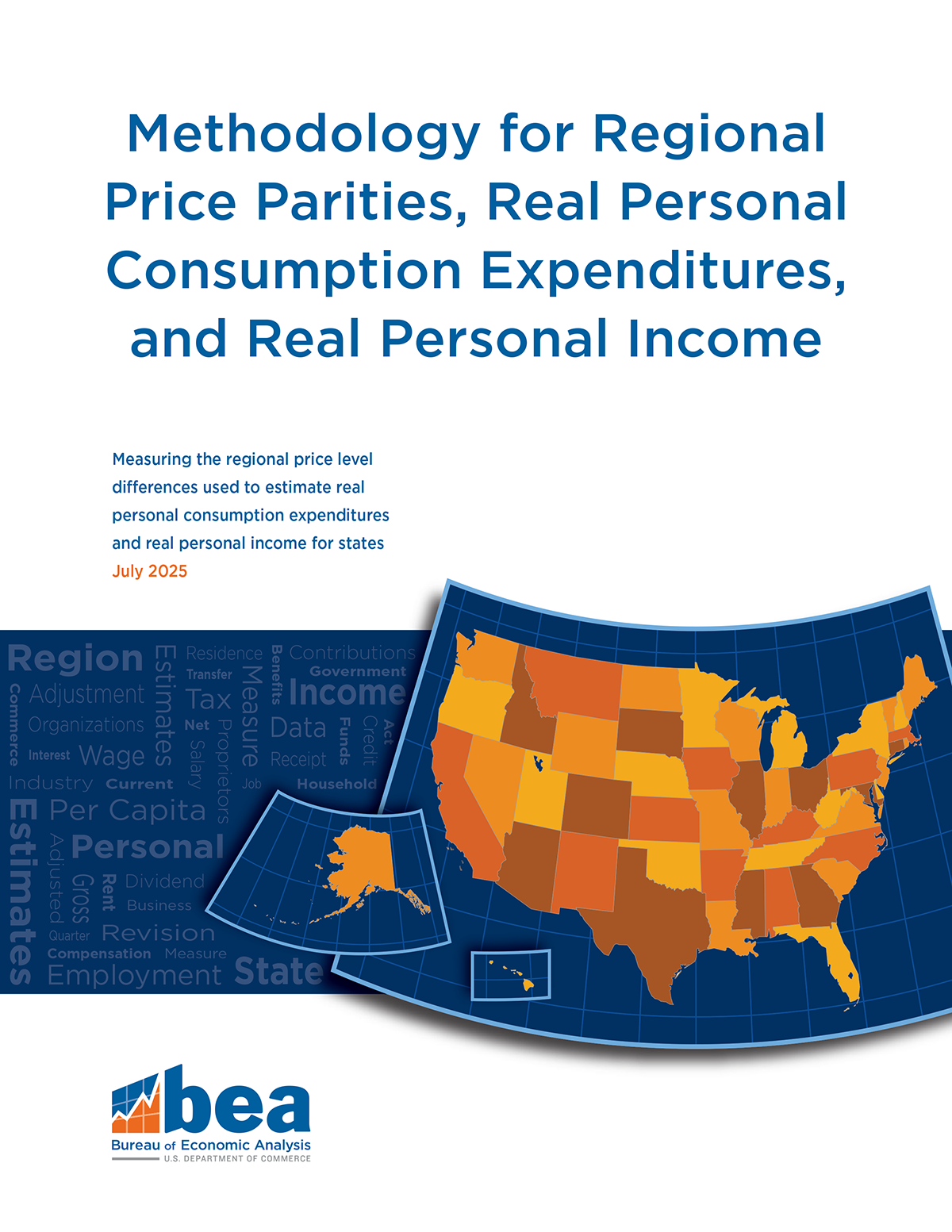 Cover image of State Personal Income and Employment: Concepts and Methods document.
